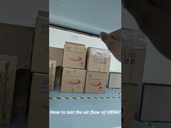 Πίνακας HEPA φίλτρο αέρα OEM με μέσο ενεργού άνθρακα κατηγορίας H13