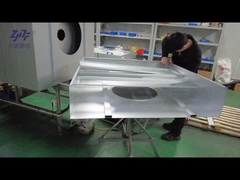 Βιομηχανική μονάδα φίλτρου ανεμιστήρα 4x4 FFU Λαμιναρική καμπαναριέρα ροής αέρα Υπηρεσία ελέγχου ομάδας H14 για καθαρό δωμάτιο