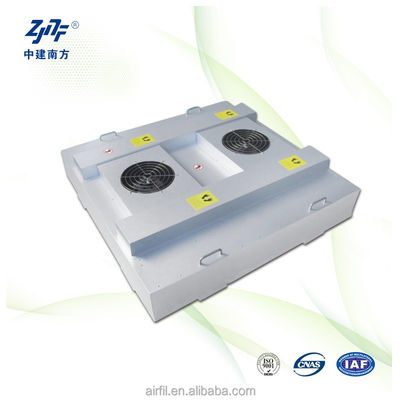 16KG FFU μονάδα φίλτρου ανεμιστήρα SUS304/201 Ατσάλι/Αλουμίνιο Ζινκ επικαλυμμένο φύλλο Απόδοση 99,99% H14