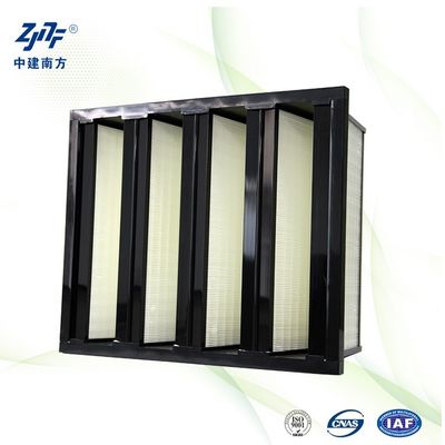 Σύστημα HVAC συλλογής υψηλής σκόνης W Cell V Τράπεζα φίλτρο αέρα 99,99% για καθαρό δωμάτιο