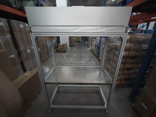 Σύστημα υψηλής απόδοσης laminar ροής αέρα από ανοξείδωτο χάλυβα Επιφάνεια εργασίας φορητό αυτόματο έλεγχο ροής αέρα
