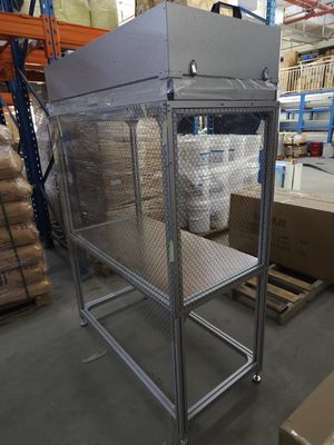 Καθαρό πάγκο Φθοριούχο φωτισμό Λαμινοειδής ροή αέρα Τάξη 100 Καθαρότητα 1000-1200m3/H