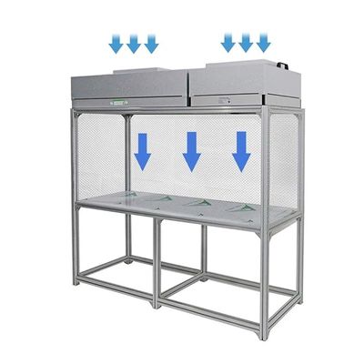 Οριζόντια Laminar Flow Hood Clean Bench Για ZJNF-2 Υδροδοσία Υδραυλικής Υδροδοσίας