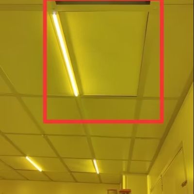 Φαρμακευτική και Βιοτεχνολογία Μοδική καθαρή αίθουσα από ανοξείδωτο χάλυβα με φίλτρα αέρα ULPA υπερχαμηλής διείσδυσης