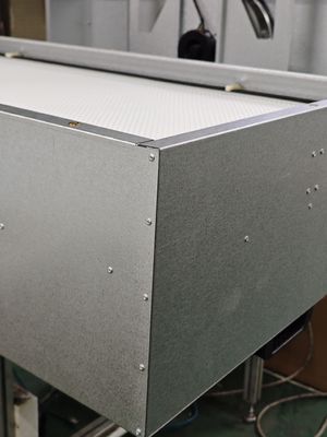 110V/120V 50HZ/60HZ FFU Ενεργειακή μονάδα φίλτρου ανεμιστήρα 99,99% H14 ανοξείδωτο χάλυβα / Αλουμίνιο πλαίσιο για τις απαιτήσεις σας