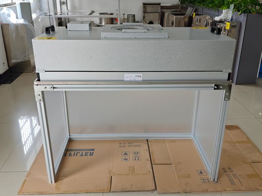Αλουμινίου Laminar Flow Hood Οριζόντια ροή αέρα 99,99% Απόδοση φίλτρου