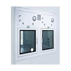 Προσαρμόσιμος Διπλός Θάλαμος Διέλευσης Cleanroom με Φως UV