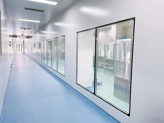 Προφίλ αλουμινίου για έργα δωματίων χωρίς σκόνη / Ηλεκτροστατικά βαμμένος τετράγωνος χάλυβας