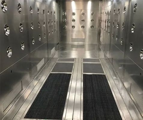 quality ZJNF Custom Design Air Showers Shoe Sole Cleaning Equipment For Cleanroom Entrance  factory