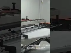 Υλικό φίλτρου αέρα μέσων ενημέρωσης 100m 80cm Paper Roll Pre HEPA Mid Efficiency Custom